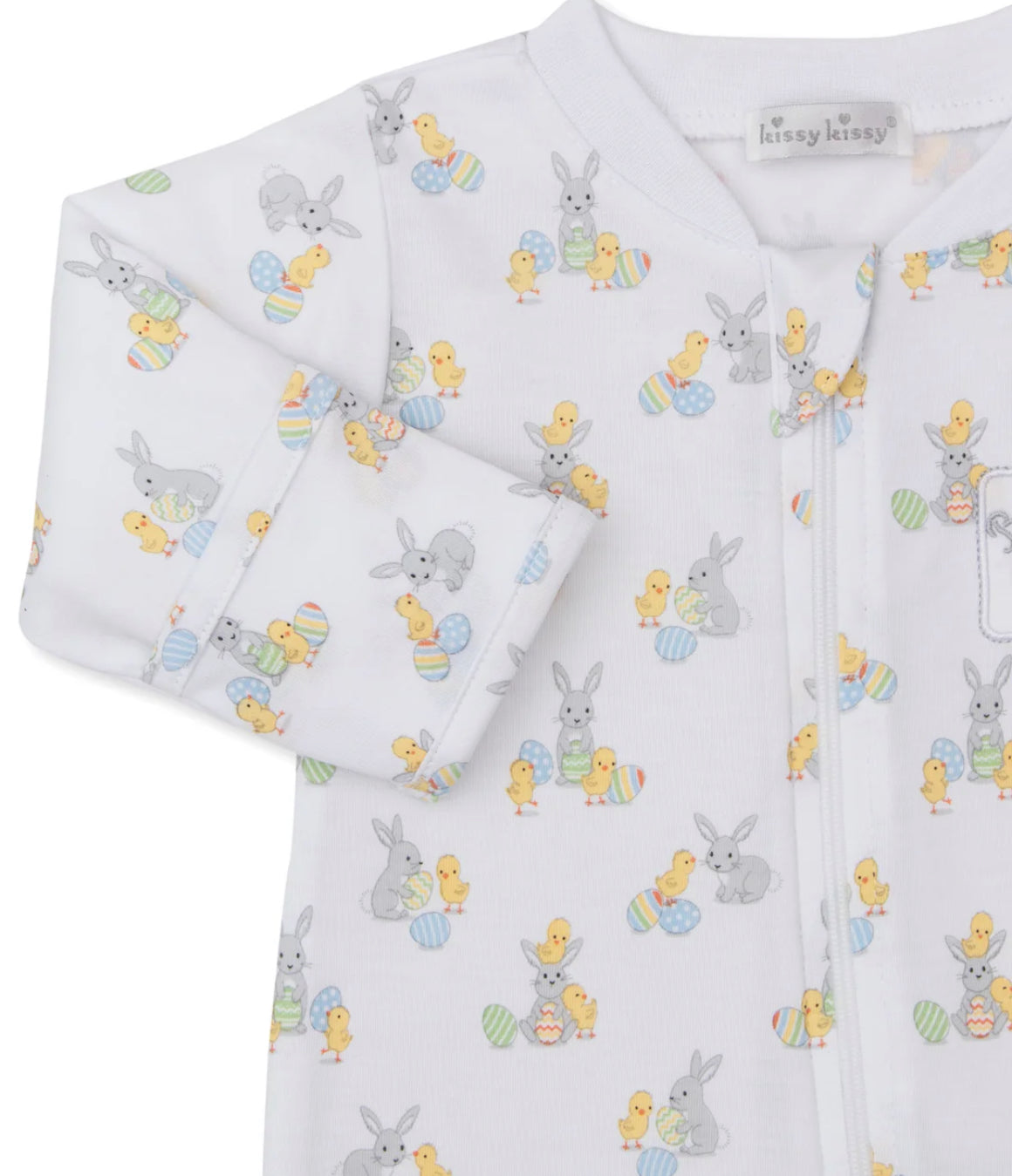 Babys 1st easter Footie