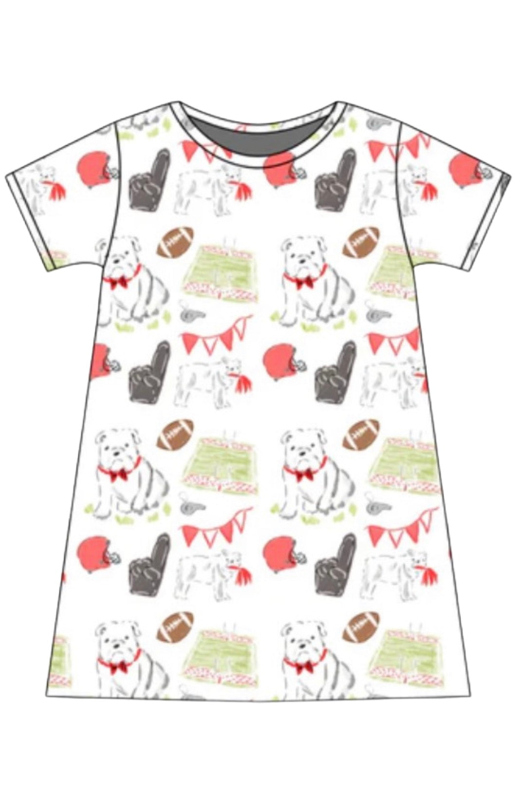PRE ORDER: Charlotte Play Dress-UGA