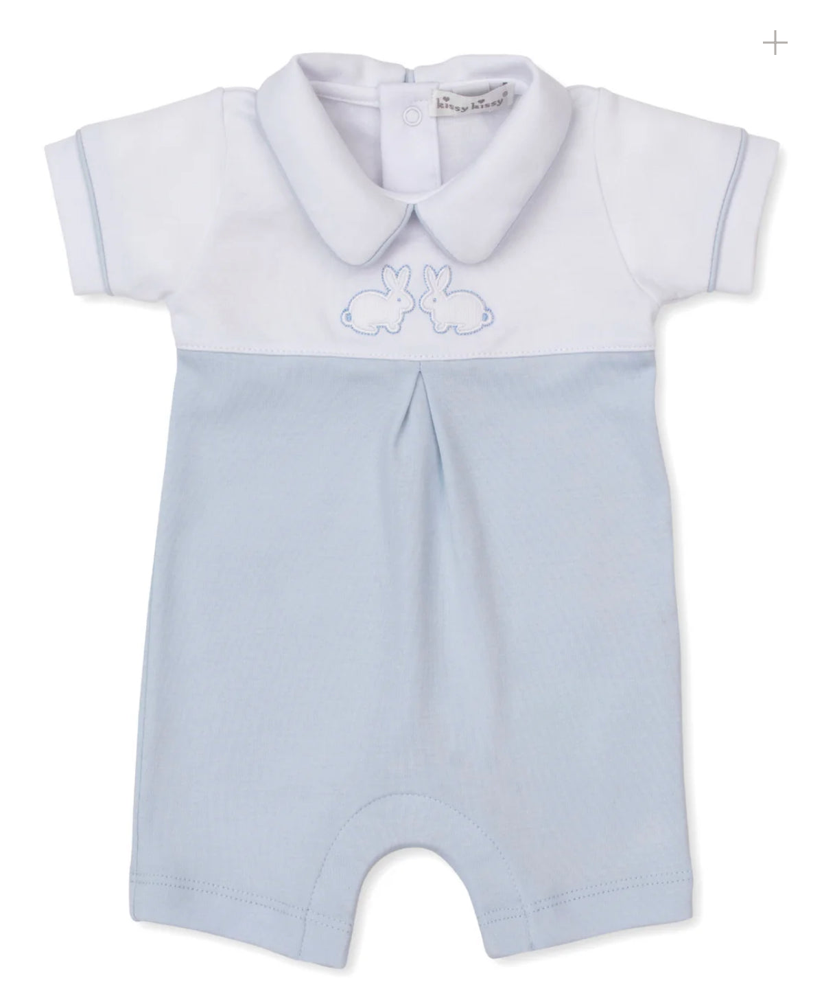 Woven bunny short playsuit