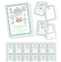 Rosanne Beck Hot Air Balloon Boy Milestone Cards