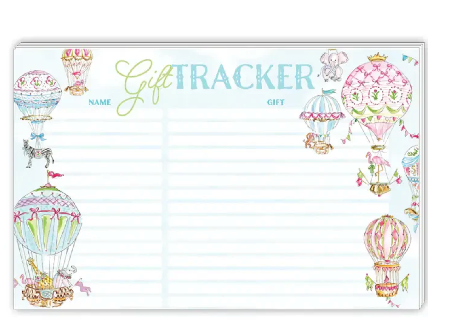 Hot Air Balloon Gift Tracker