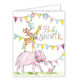 Animal Baby Shower Card