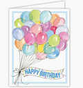 Happy Birthday Balloon Card