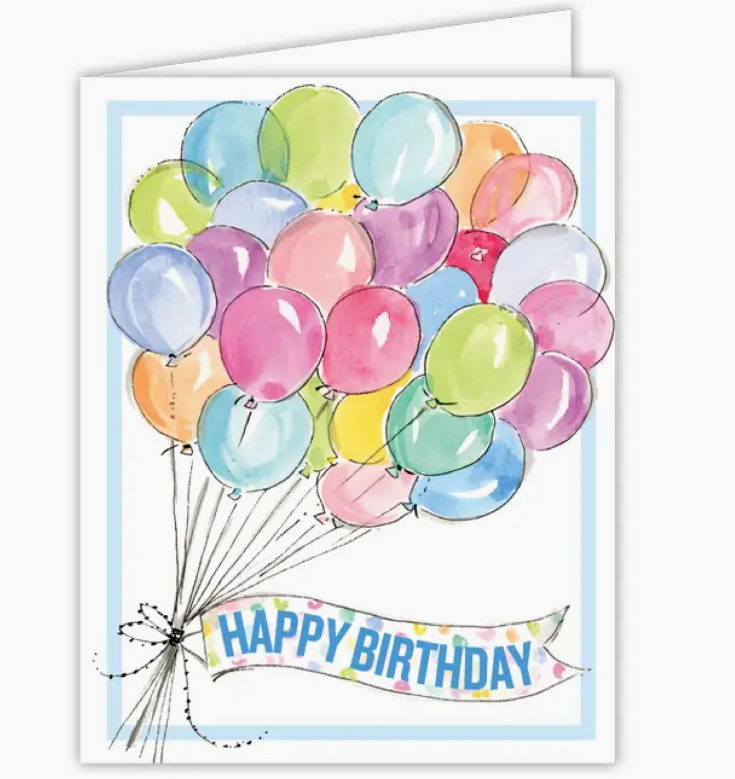 Happy Birthday Balloon Card