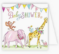 Enclosure Baby Shower Animal Card