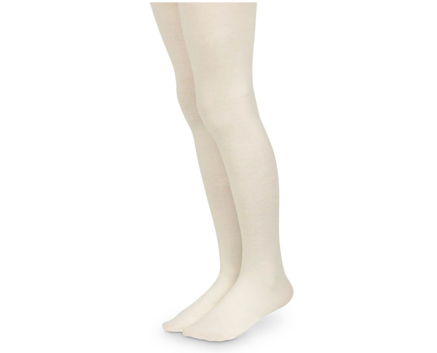 Jefferies Socks Pima Cotton Tights Ivory