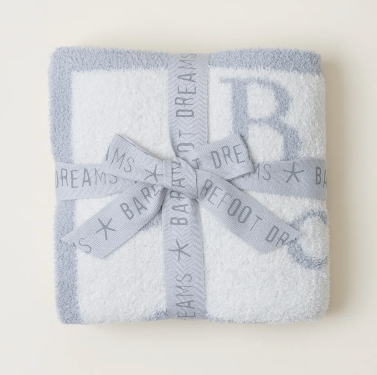 Barefoot Dreams Cozy Chic ABC blanket