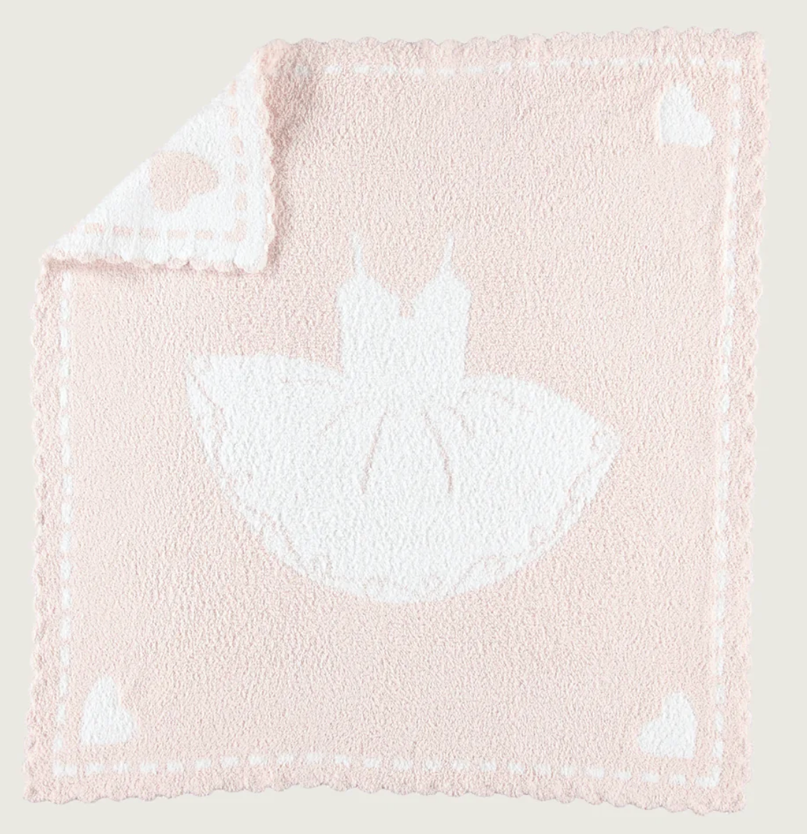 Barefoot Dreams cozy chic receiving blanket