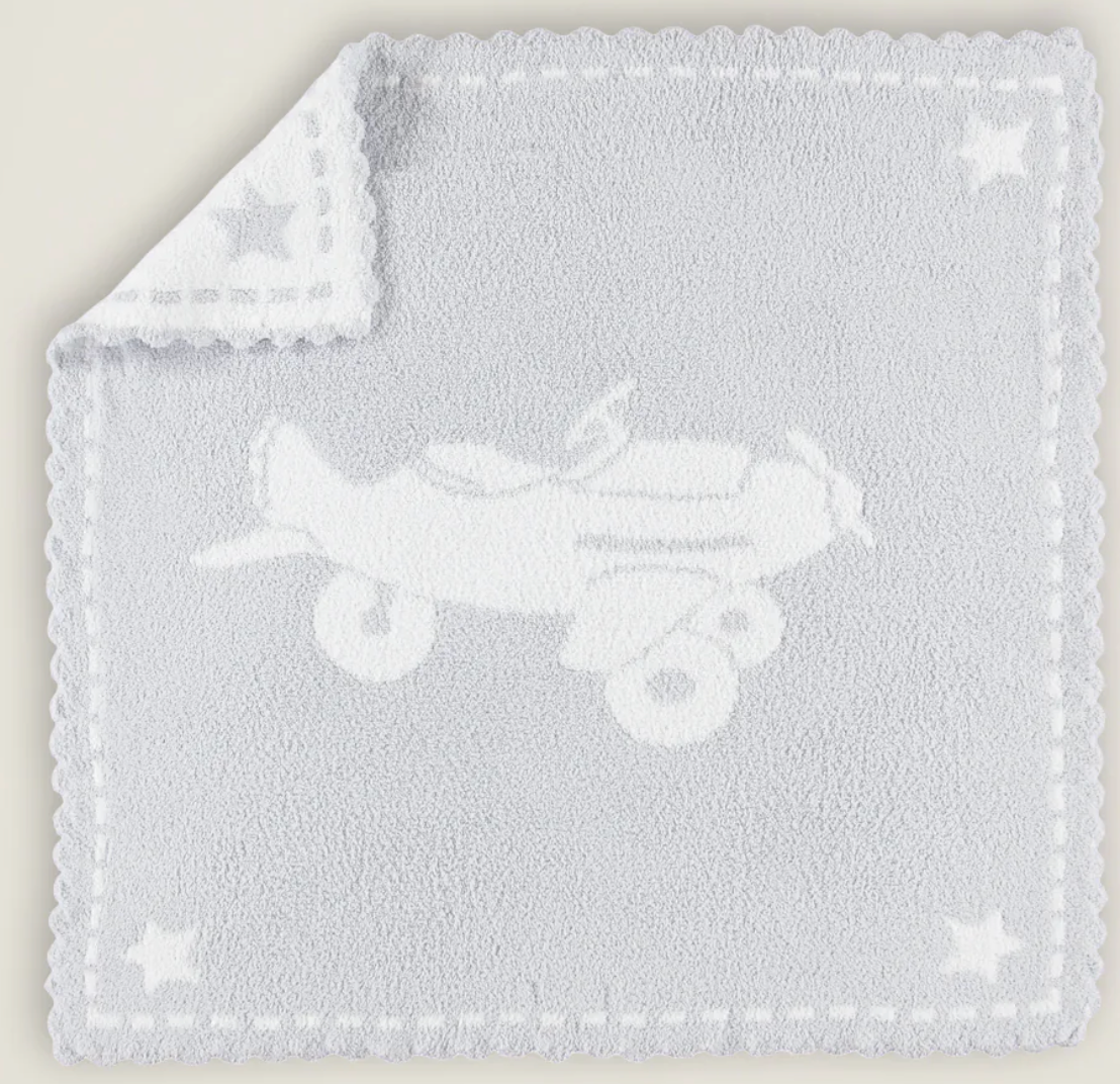 Barefoot Dreams cozy chic receiving blanket