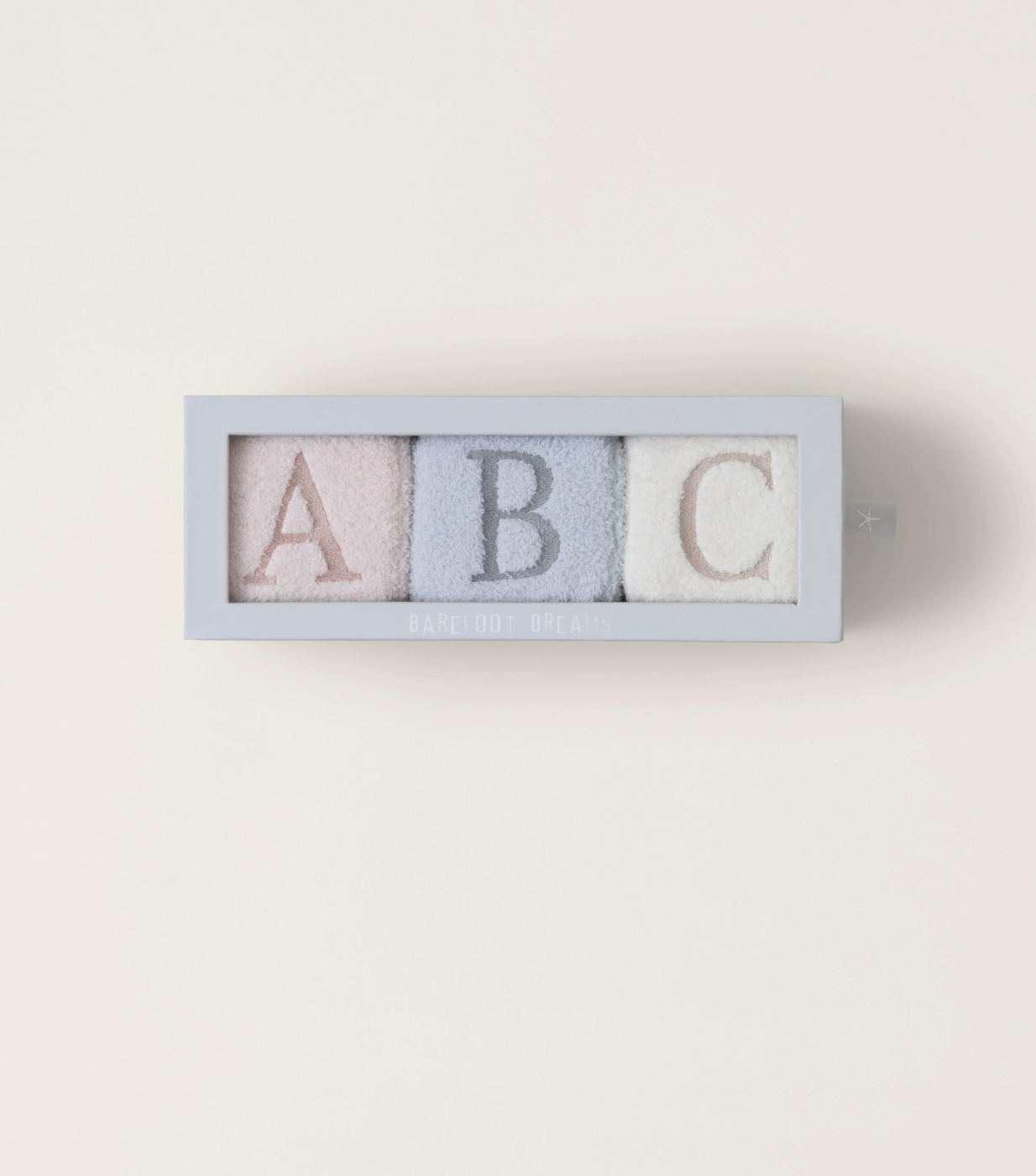 Barefoot Dreams ABC baby block set