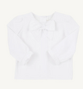 White Beatrice Bow Blouse (Call to order)