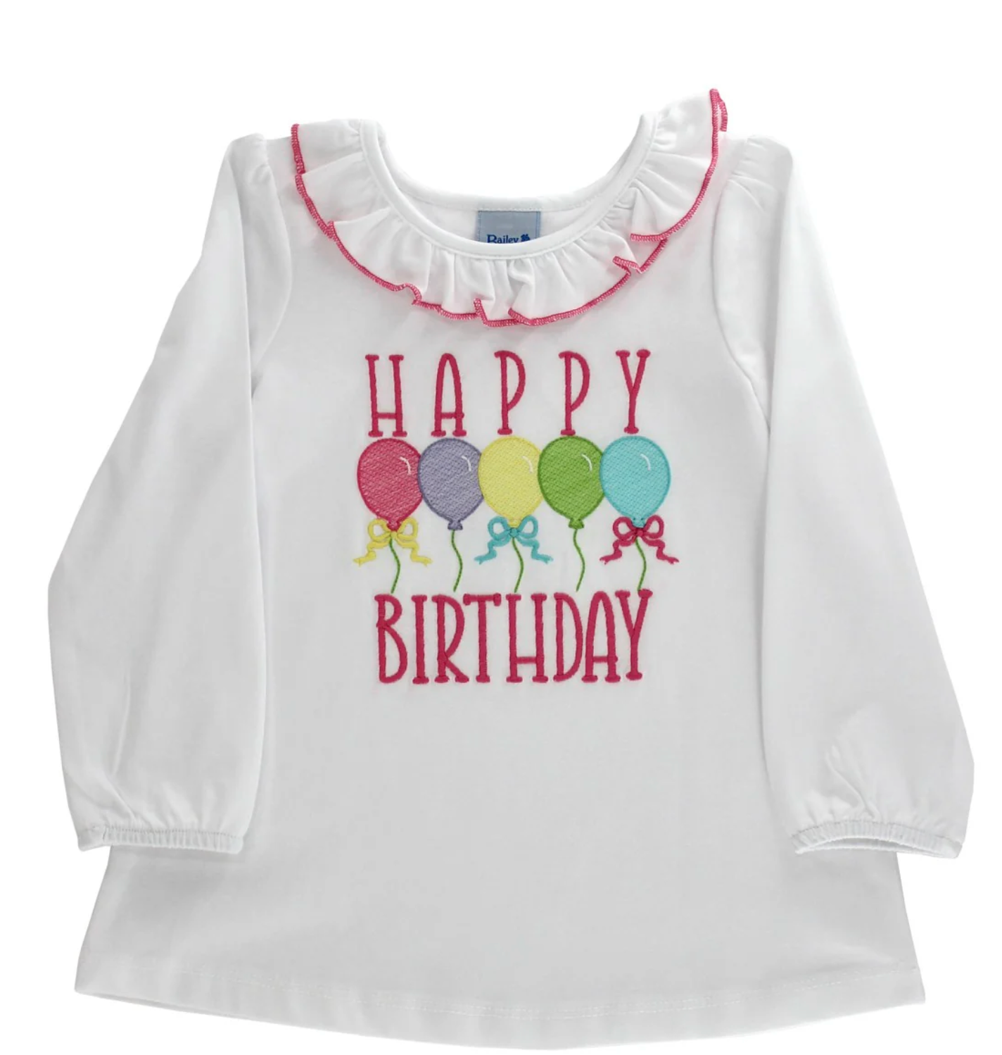 Happy Birthday Girls Long Sleeve T-Shirt