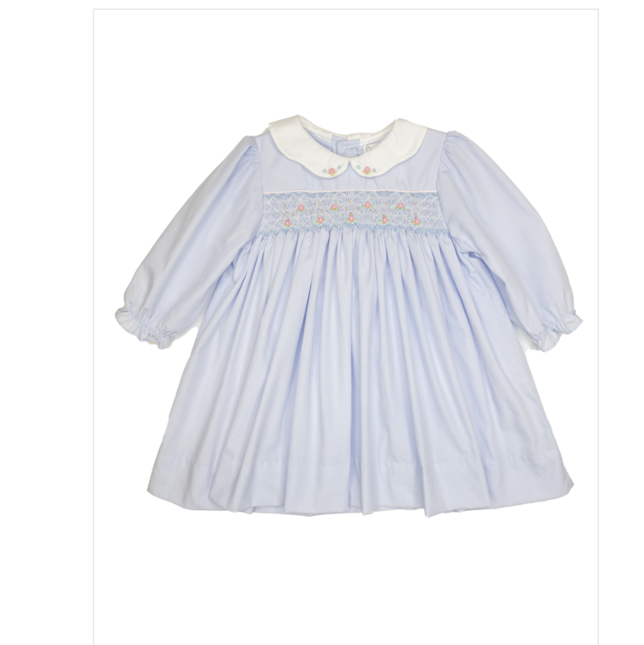 Petit Ami Light Purple Smocked Dress