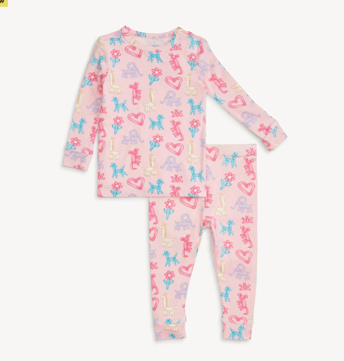 Party Animals Glow In the Dark PJ Set