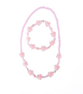 Pink Crystal Blooms Set