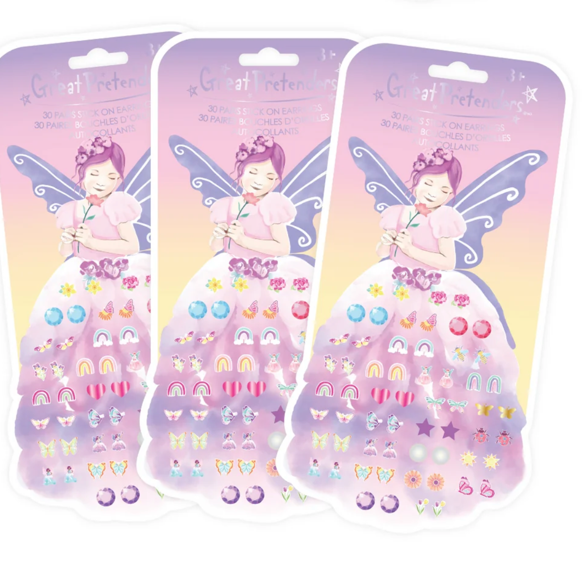 Butterfly Fairy Sticker earrings
