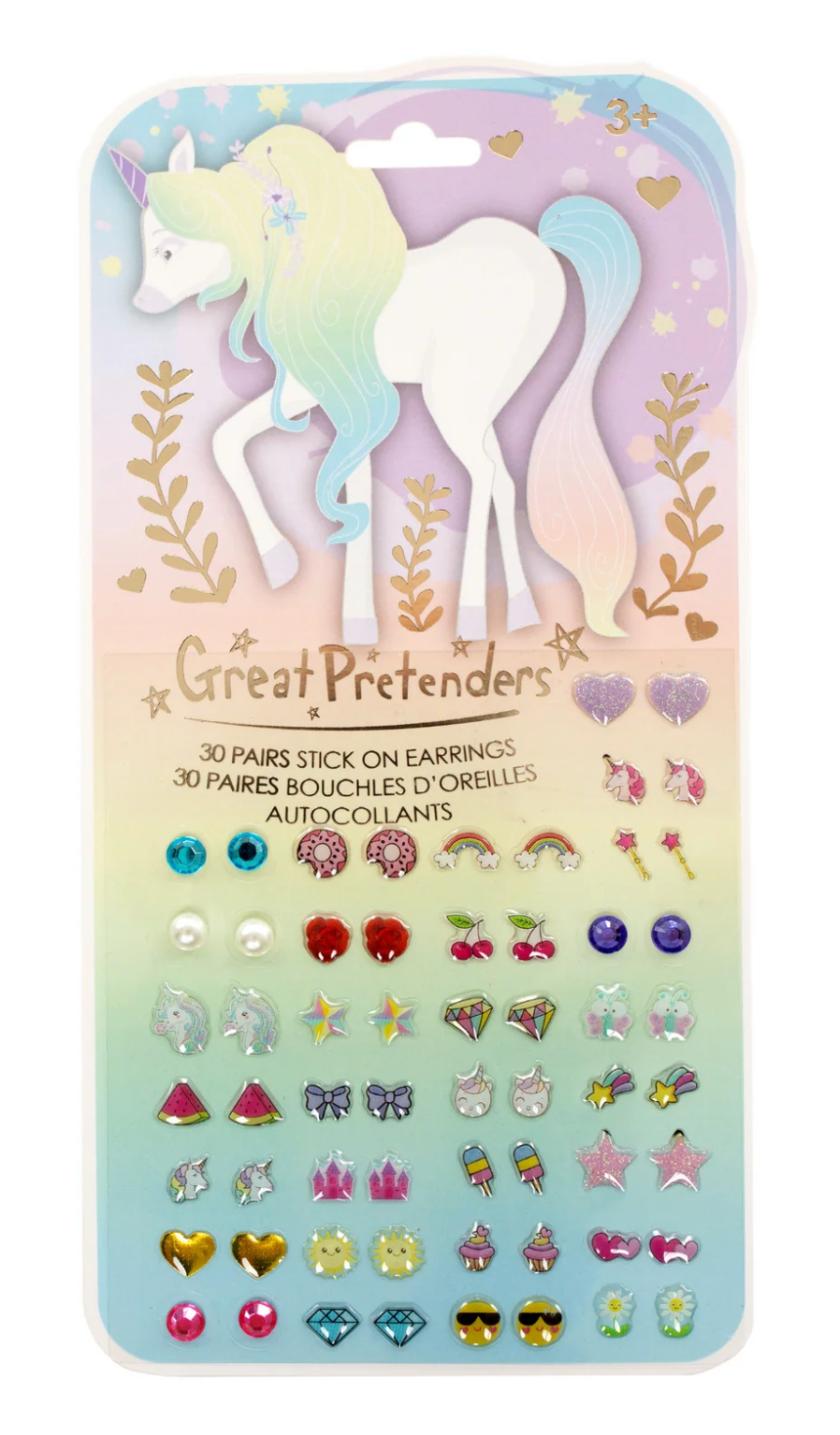 Whimsical Unicorn Sticker Earrings