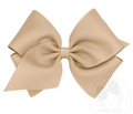 Oatmeal Mini King Bow