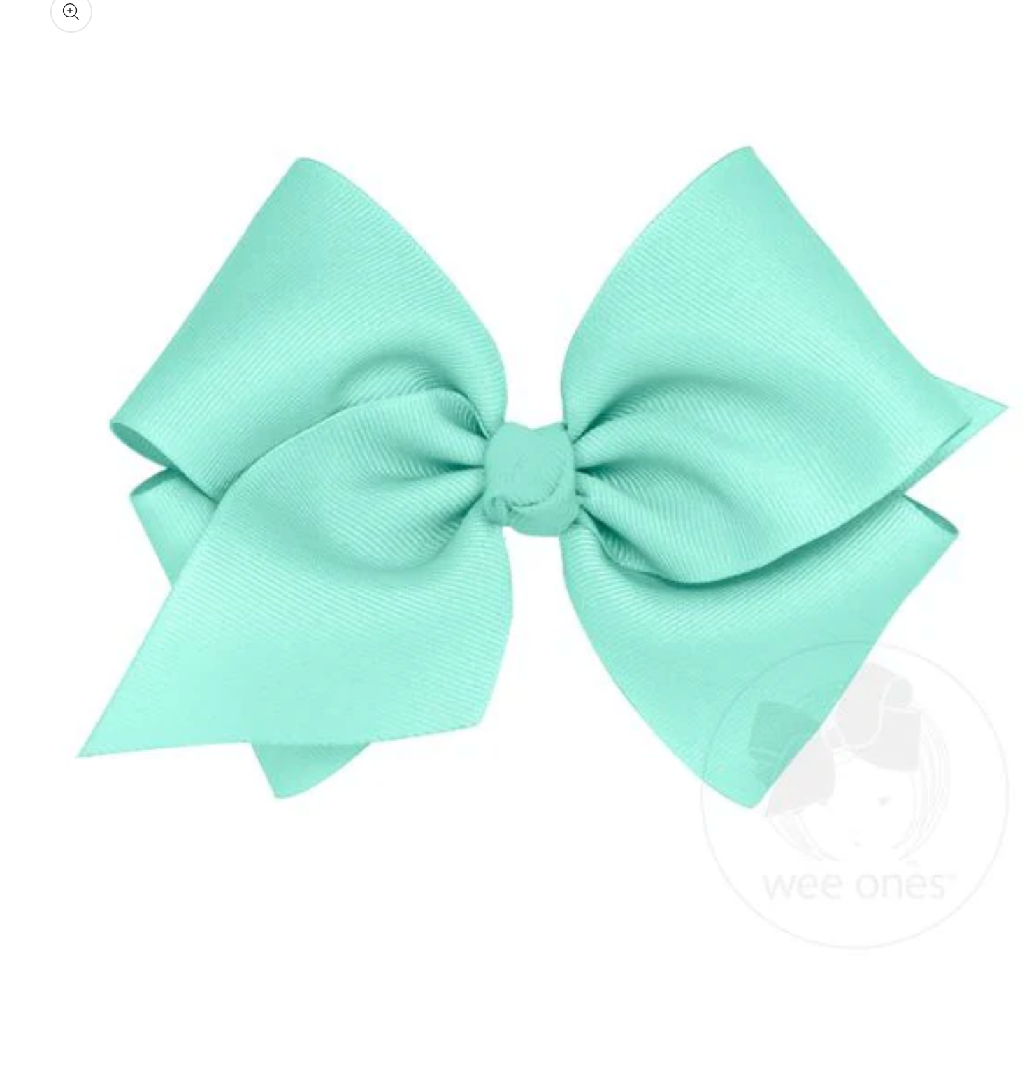 Small New Aqua Bow