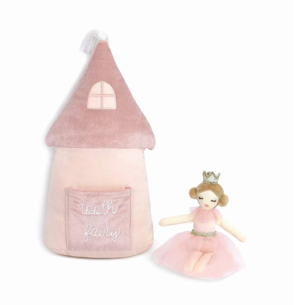 Princess Castle Tooth Fairy Pillow Set