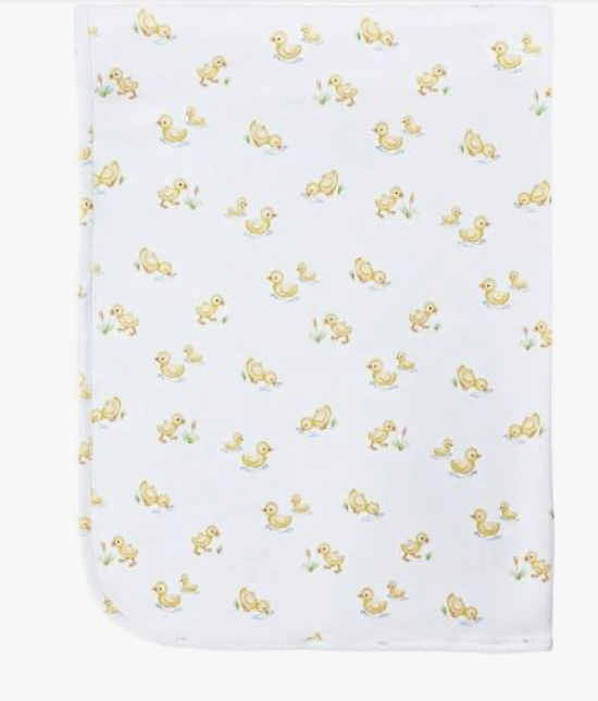 Tiny Baby Duckies Receiving Blanket
