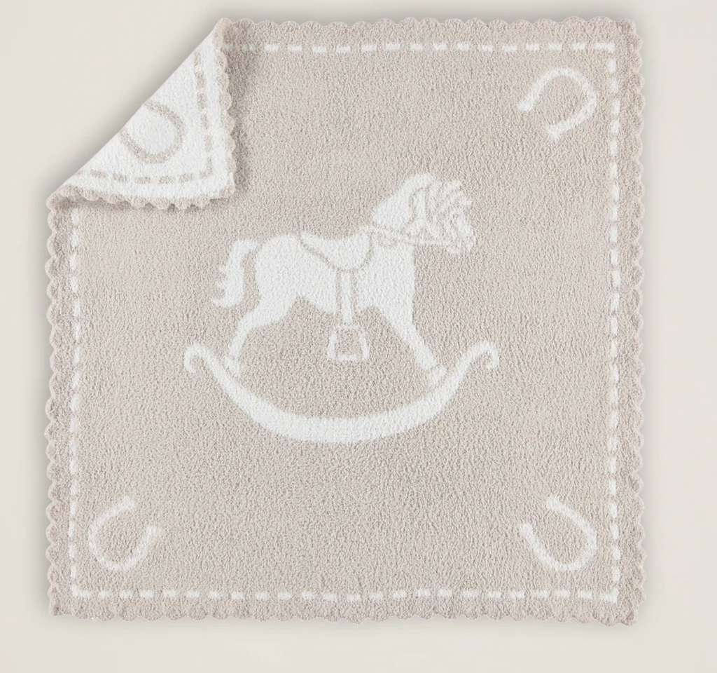 Barefoot Dreams cozy chic receiving blanket