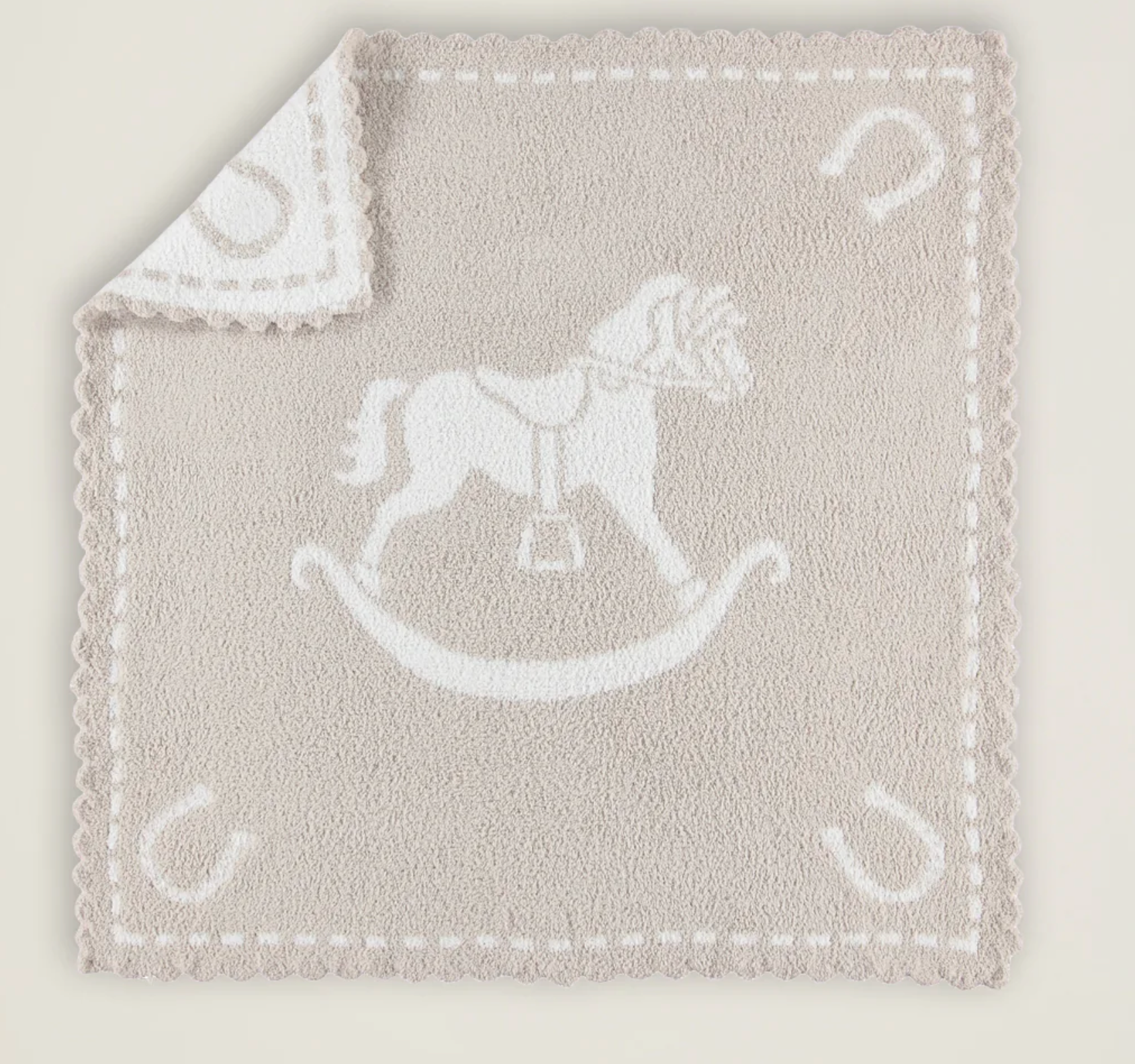 Barefoot Dreams cozy chic receiving blanket