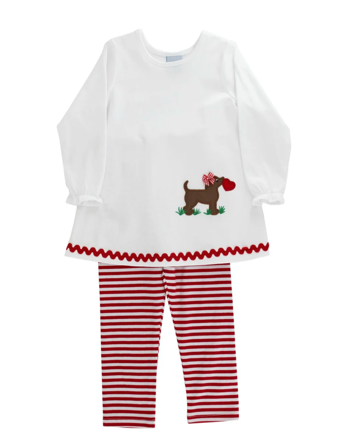 Puppy Love Girls Tunic Pant Set