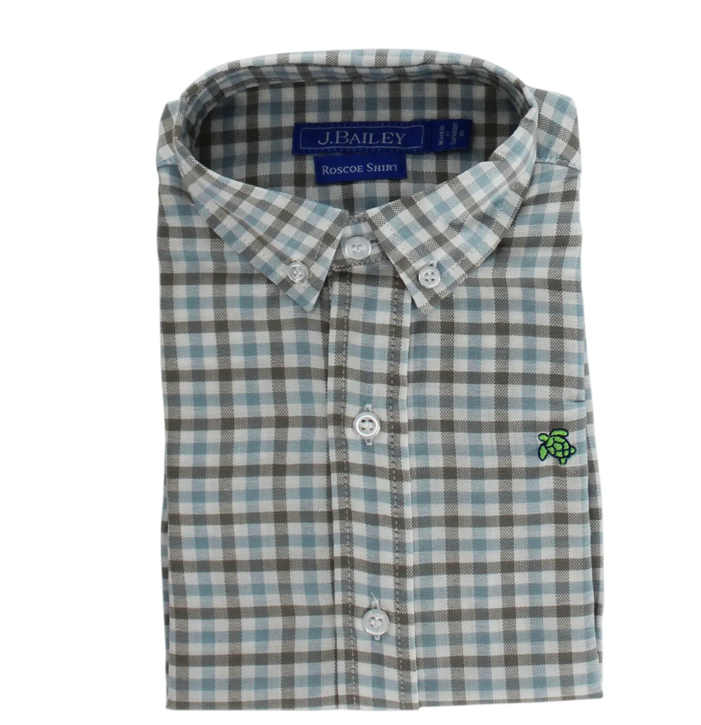 Roscoe Button Down- Pigeon