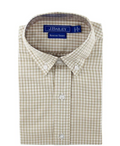Roscoe Button Down- Khaki Check