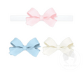 GIFT PACK-Three Tiny Grosgrain Hair Bows and One Add-A-Bow Band