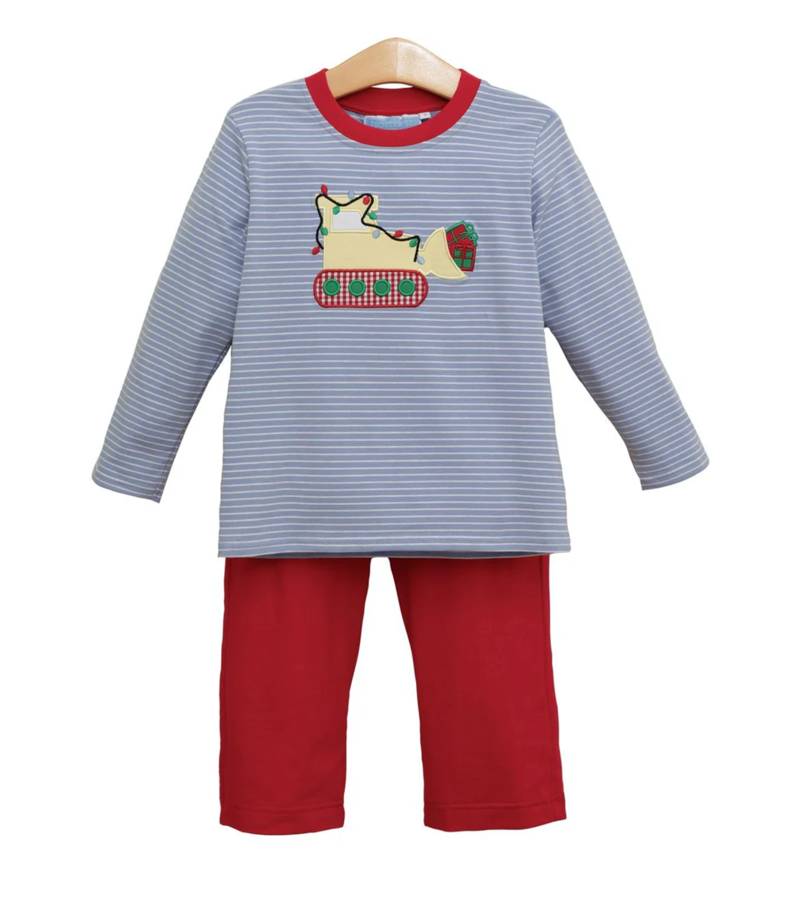 Construction Christmas Pant Set