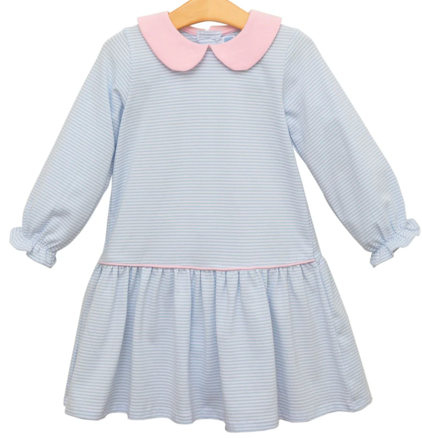 Katherine Dress -Light Blue and Pink