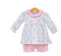 Puppy Pals Ruffle Bloomer Set