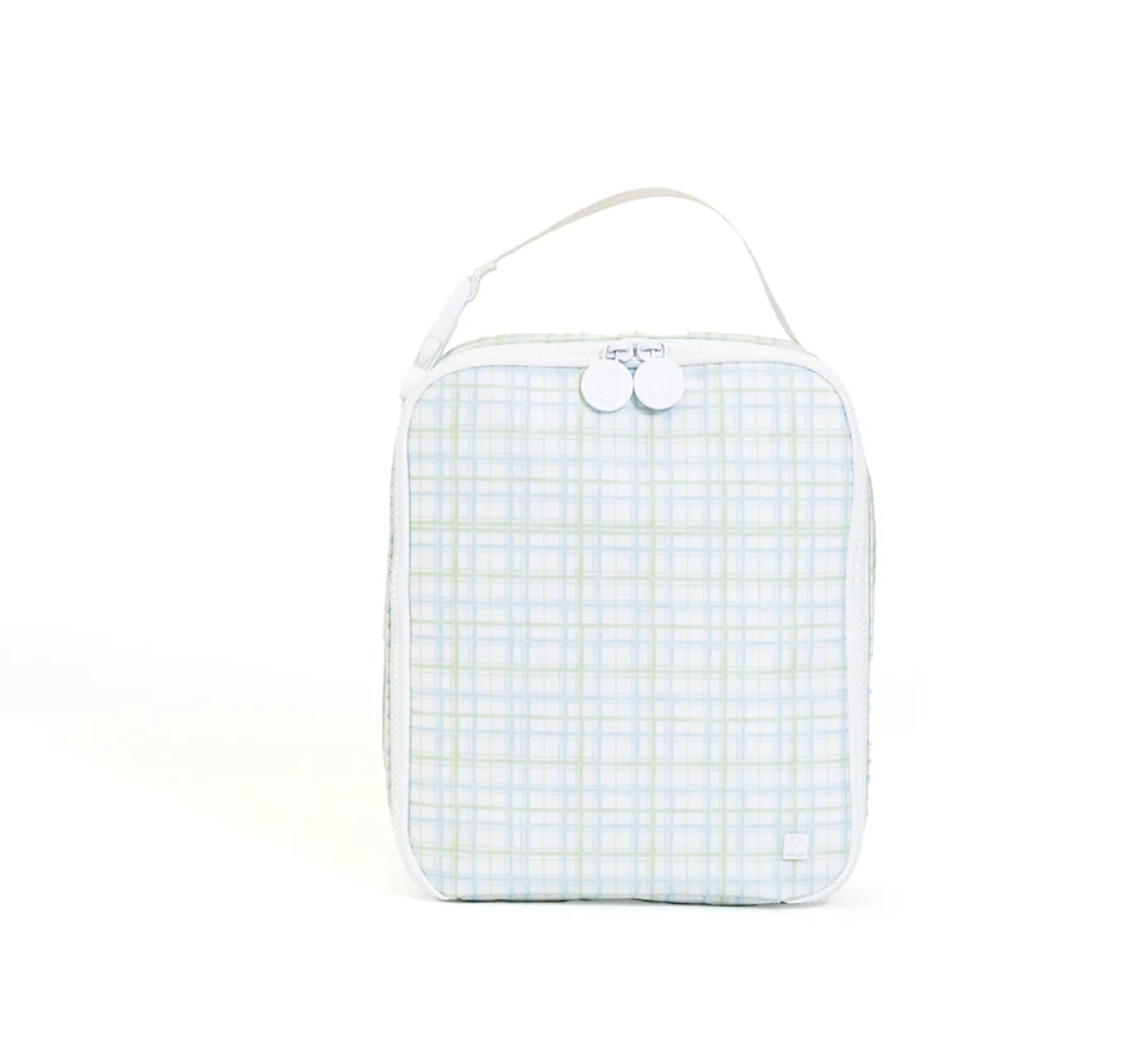 LUNCH BOX INSULATED LUNCH BAG - CLASSIC PLAID GREEN
