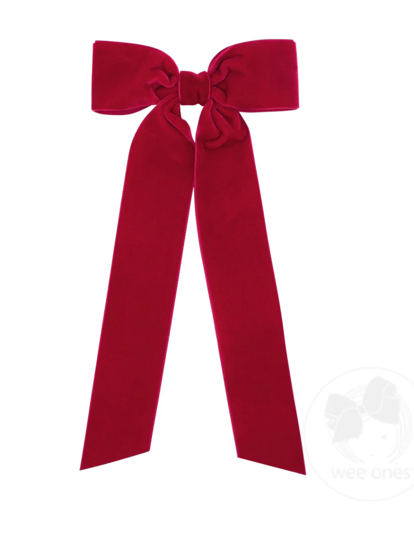 Med Velvet Bow
