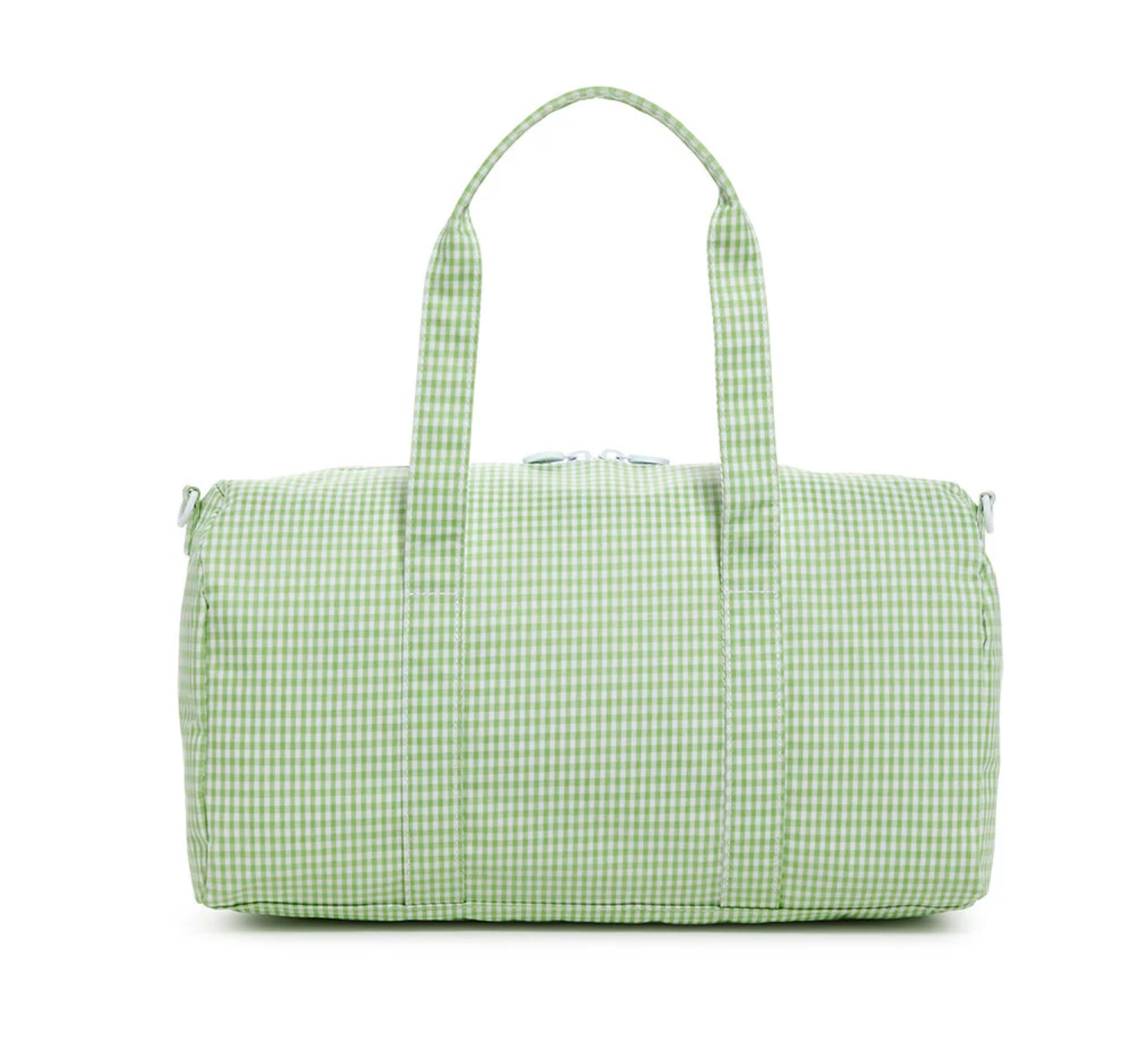Weekender Duffle Green Gingham