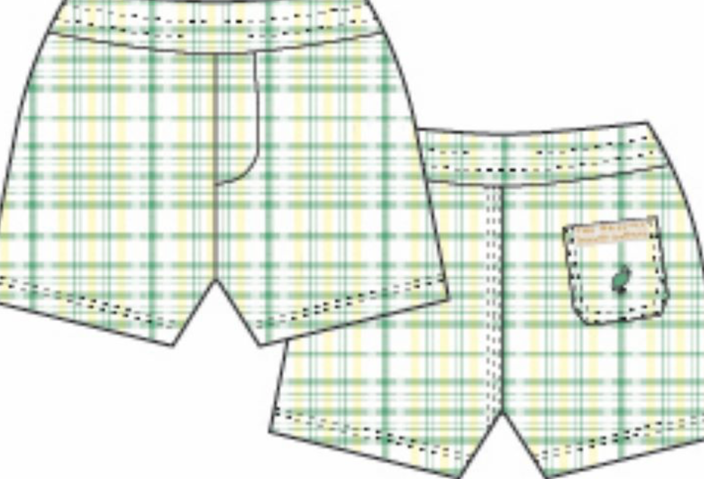 seersucker Sheffield shorts (Call to Order)