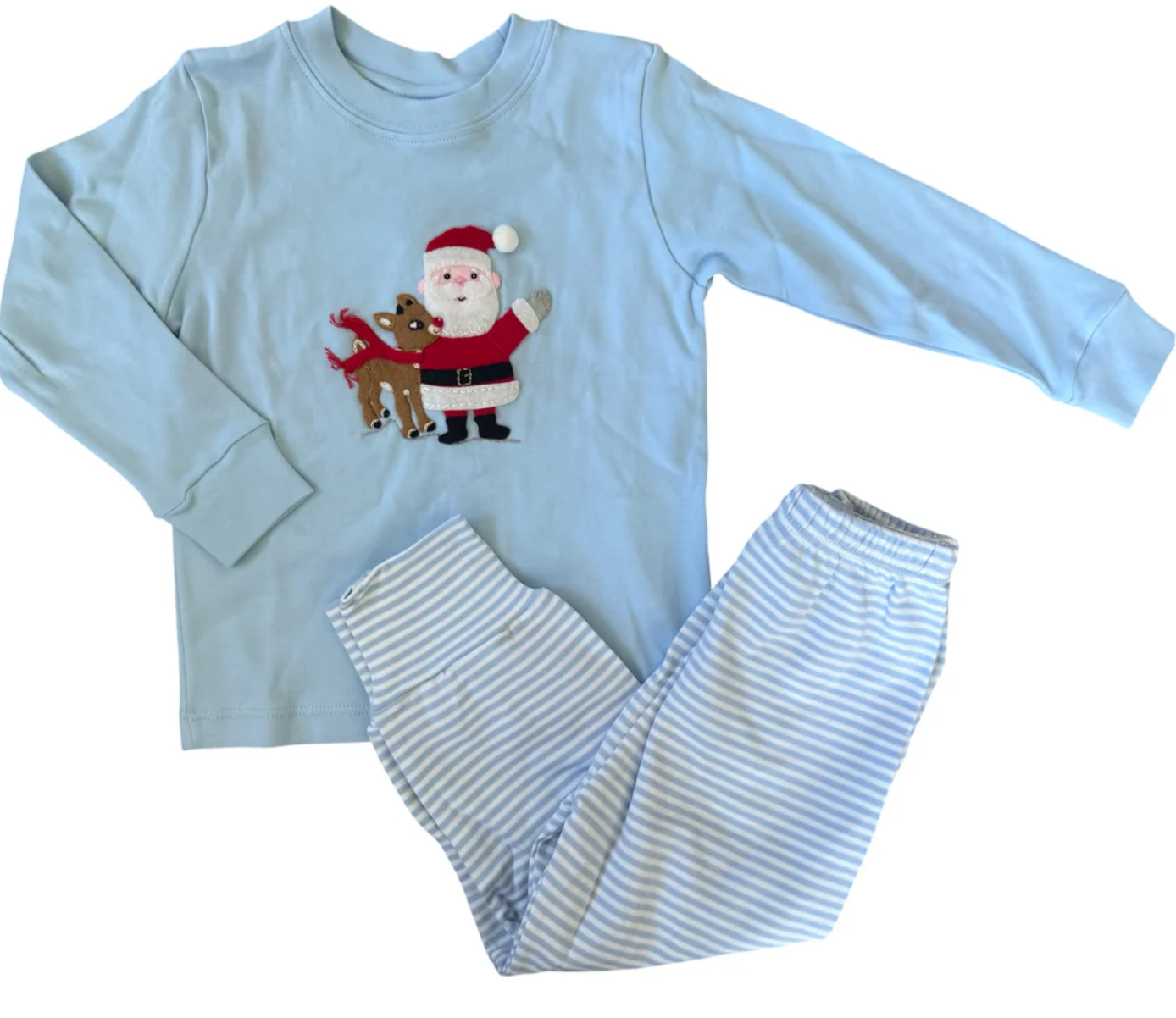 Rudolph and Santa set