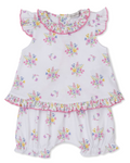 Pastel Gardens sunsuit set