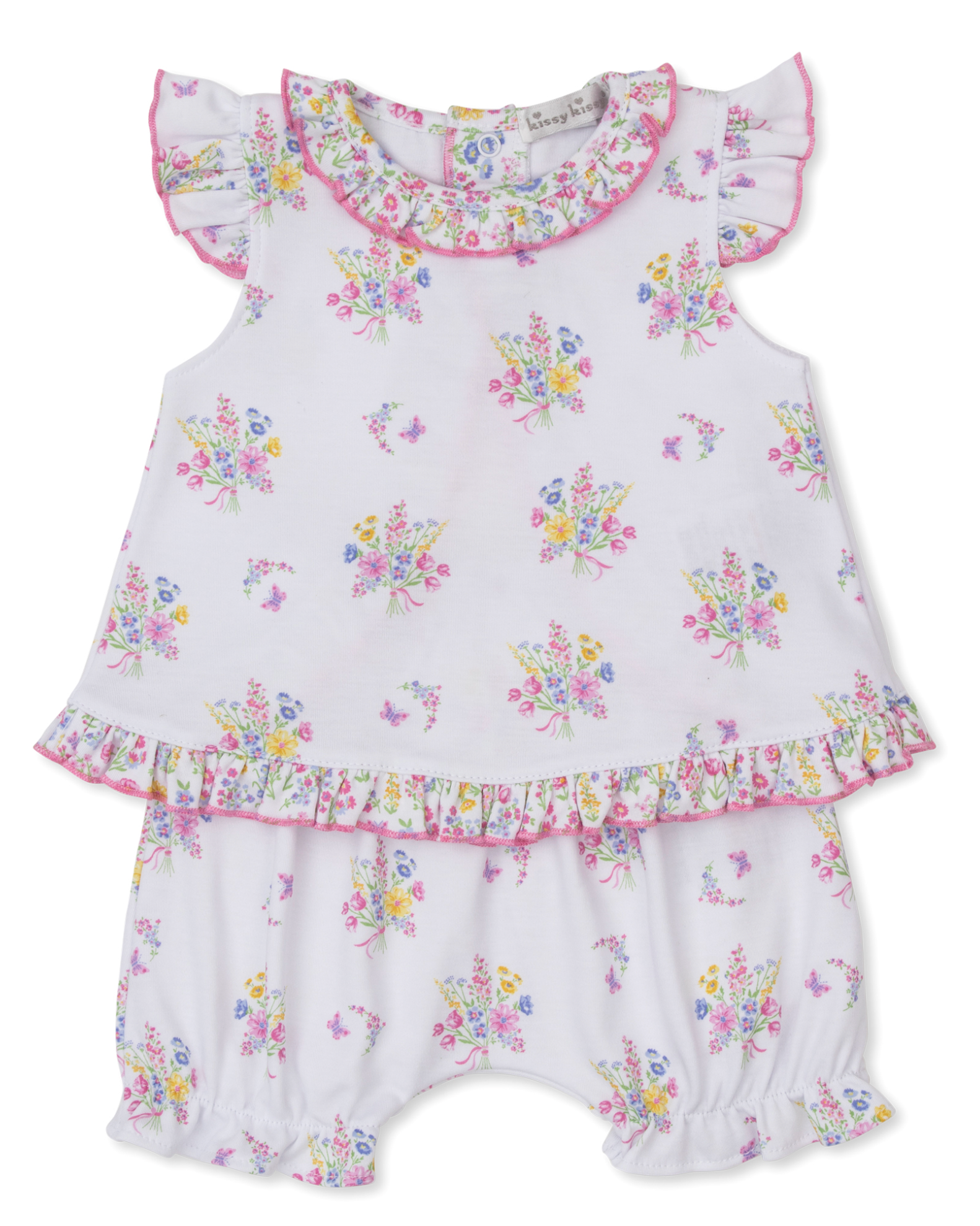 Pastel Gardens sunsuit set