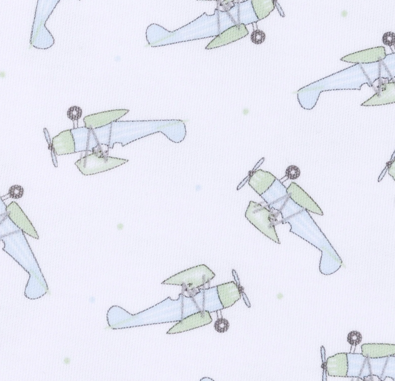 Take Flight Zipper Footie