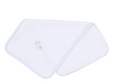 Vintage Stork Burp Cloth- Light Blue