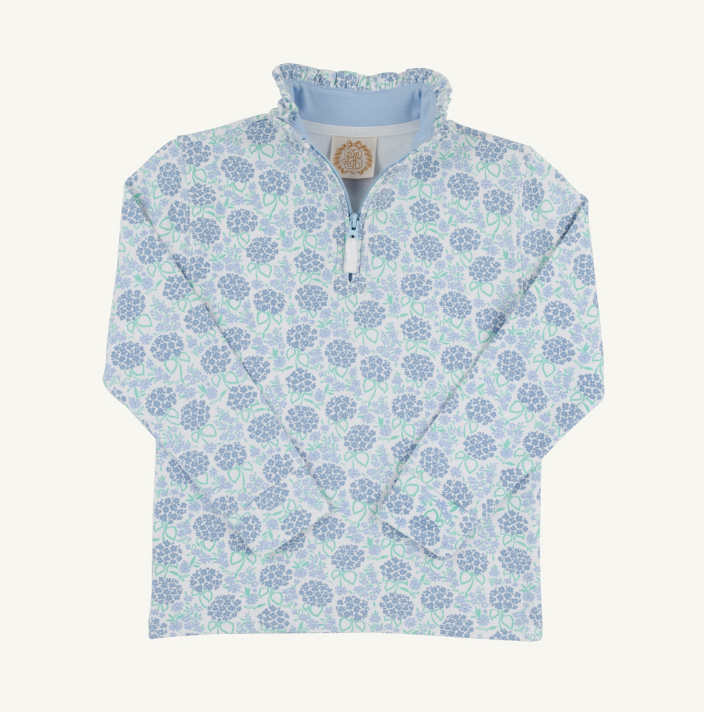 Hydrangea Canter Collar Half Zip