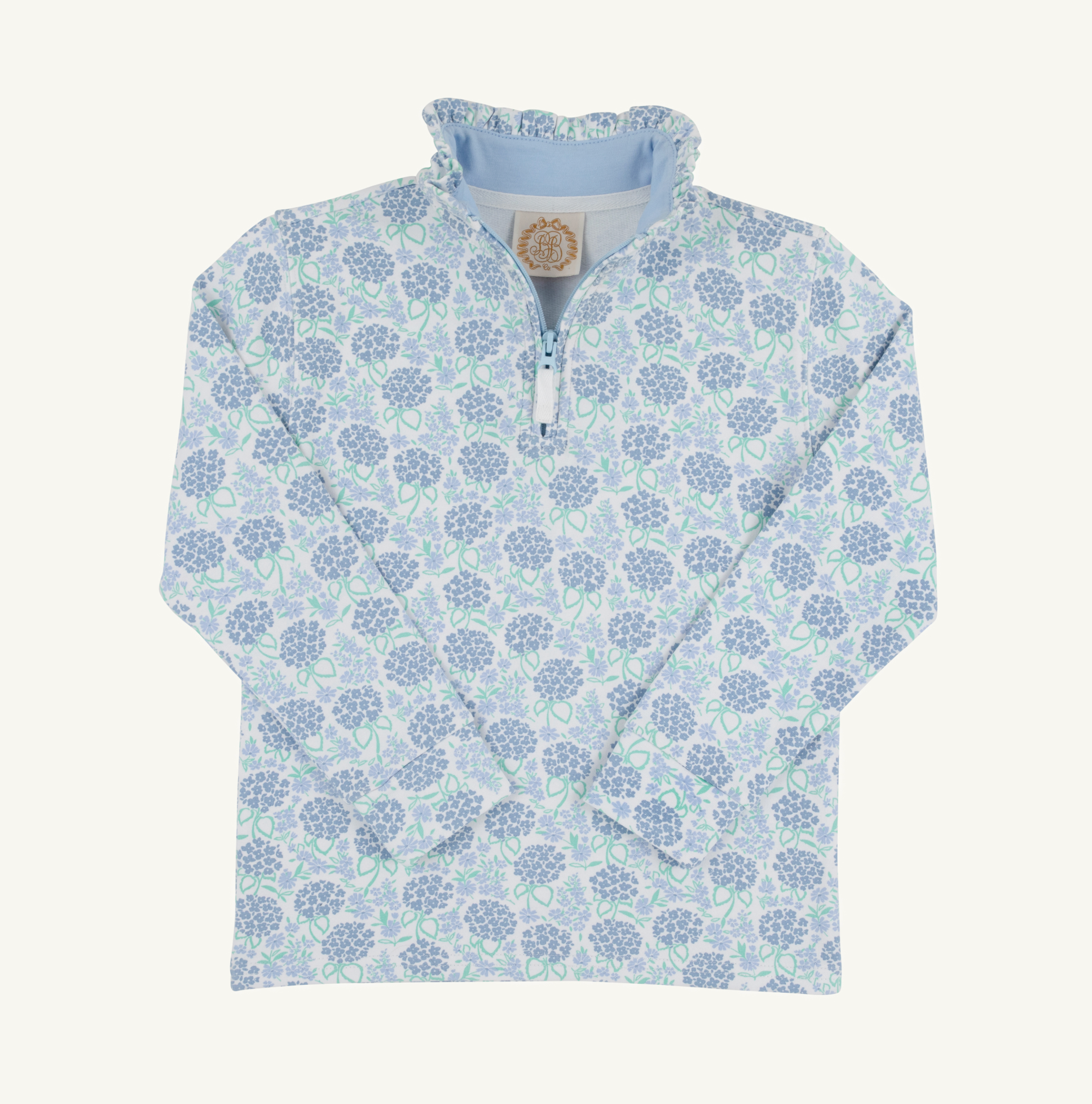 Hydrangea Canter Collar Half Zip
