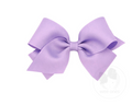 small Grossgrain Bow- Light Orchid