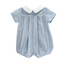 Light Blue Check Dressy Bubble