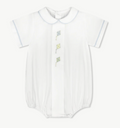 Palmer Bubble-Classic White with Kite Embroidery
