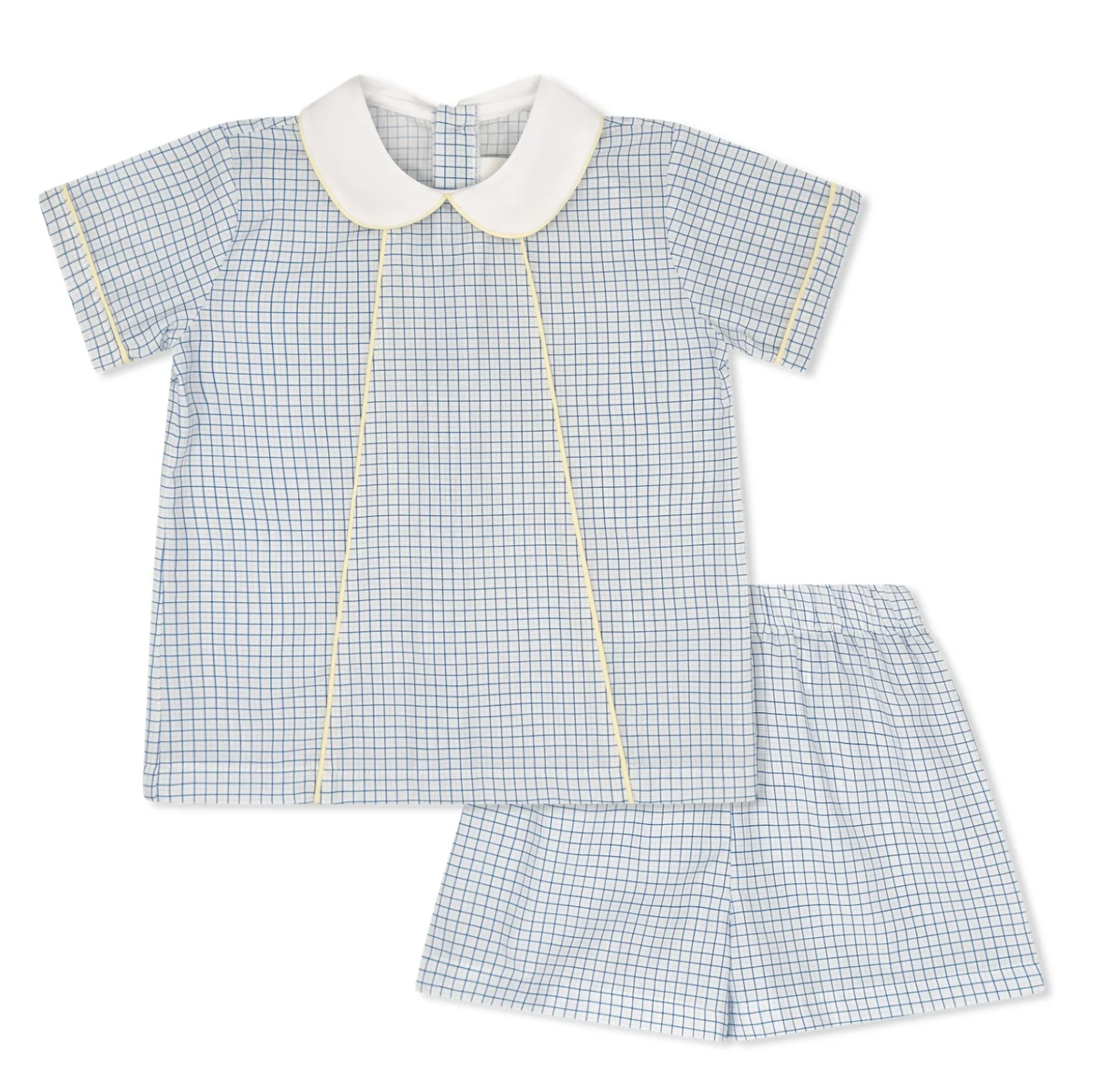 Adam Short Set- Skyline Plaid