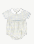 Baby Be a Bubble-Cornflower Check